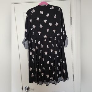 Womens Torrid Dress with Skulls